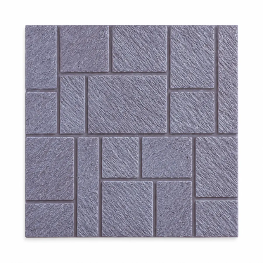 Ladrillo texturado gris