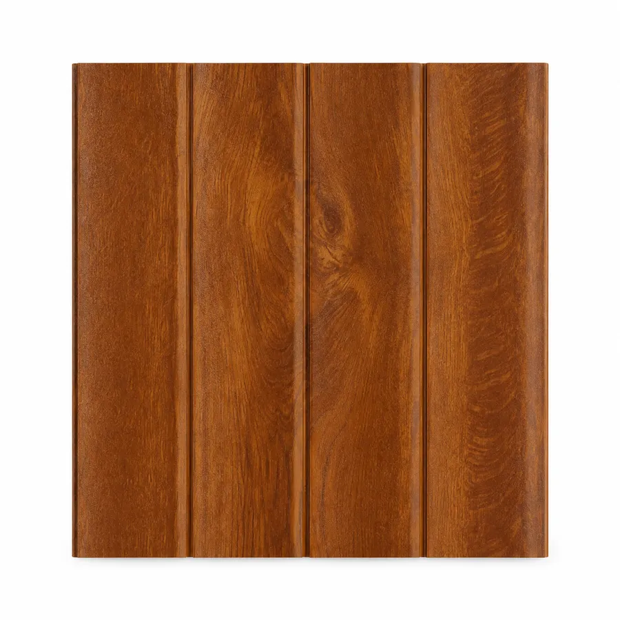 Madera oscuro 4 tablas curvo